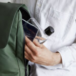 Memobottle A6 Trinkflasche - flache trinkflasche für in den Rucksack