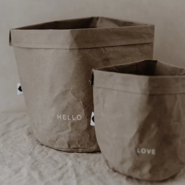 Paperbag set of 2 - Hello Love