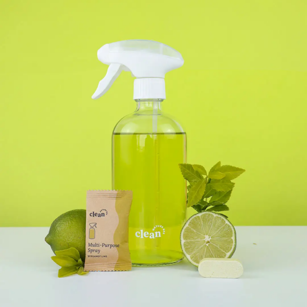 Various multi-purpose cleaning tablets - Bergamot lime