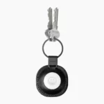 Orbitkey Lederhülle für den Apple Airtag in schwarz