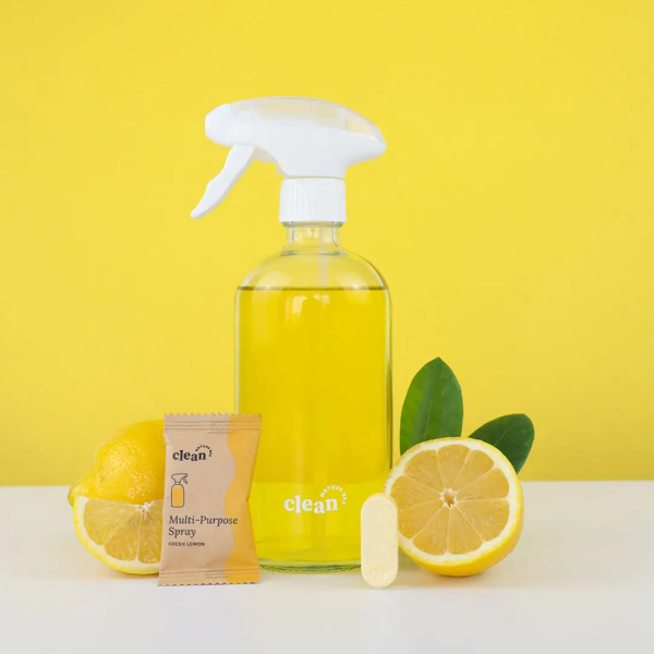 Various multi-purpose cleaning tablets - Fresh lemon