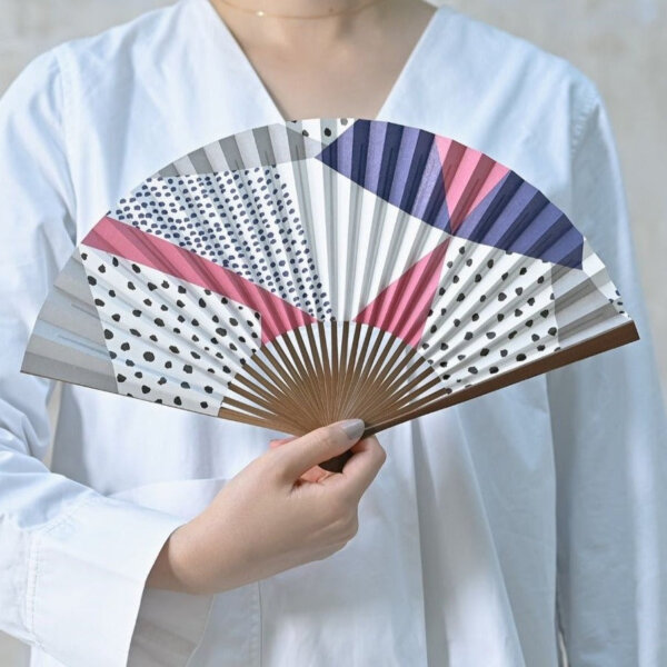 Folding fan - Fan Fun Kyoto - Budo
