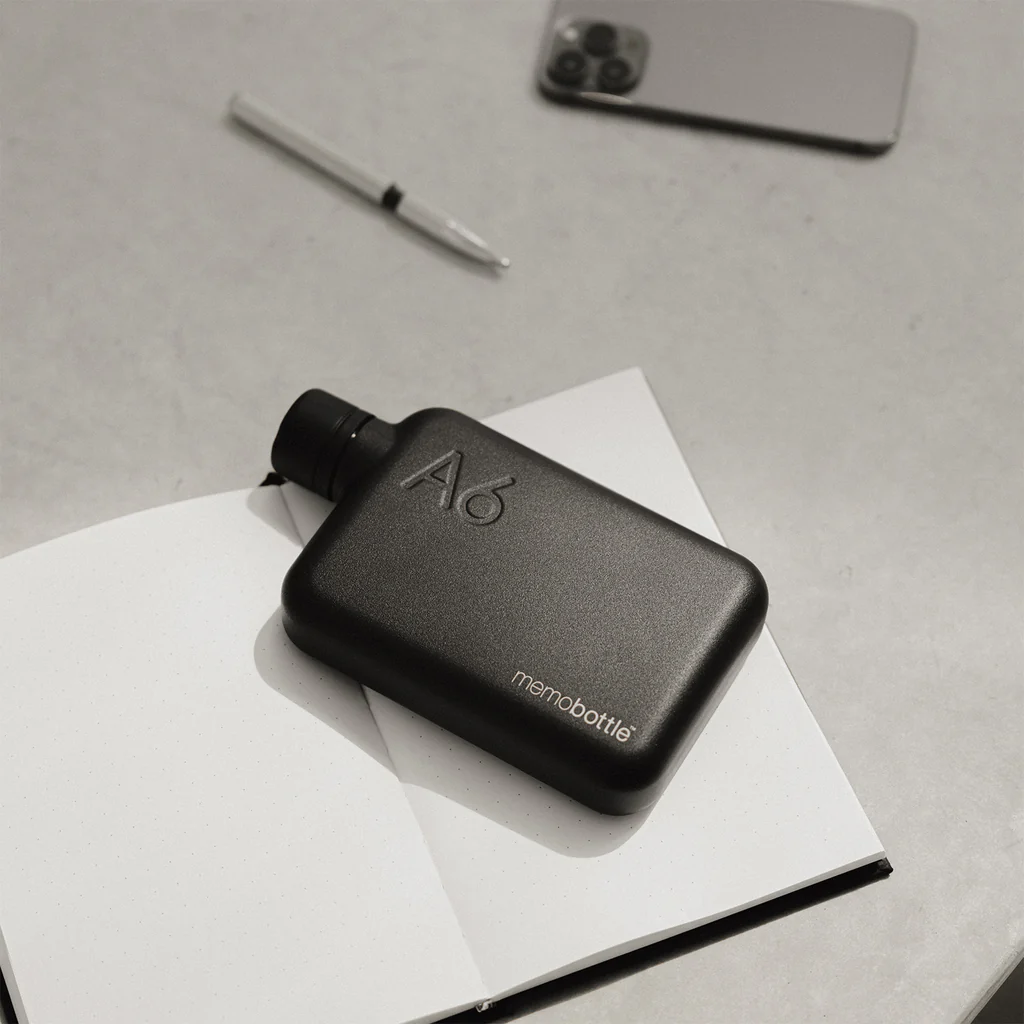 Memobottle A6 Stainless Steel Black