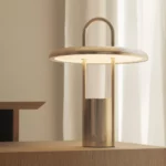 Stelton Pier table lamp brass