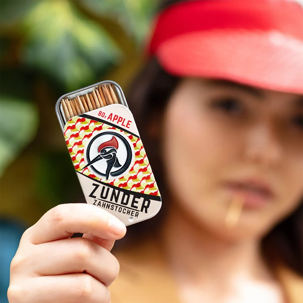 Cure-dents Apple Zunder aromatisés