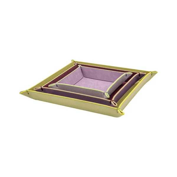 Remember Set de 3 Rangements en similicuir - Venice