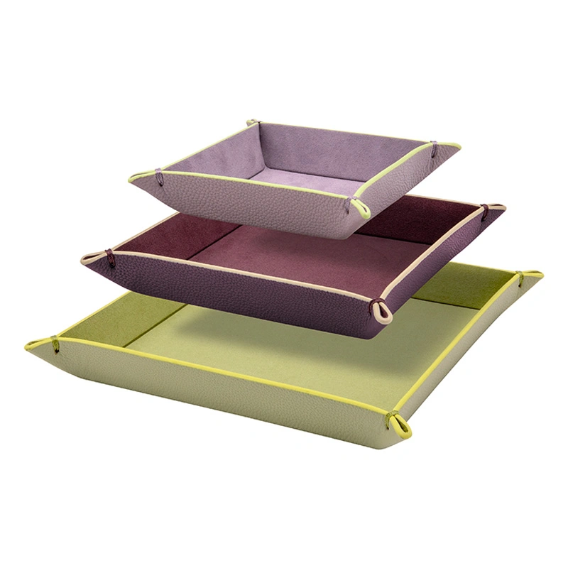 Remember 3er Ablageset aus Kunstleder - Venice