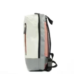 7clouds Stadtrucksack Novis 7.1 - white-grey-salmon