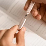 Stilform ARC gel pen made of titanium - gel pen in gray