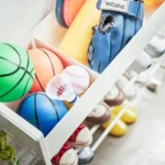 Yamazaki storage trolley with basket Tower white