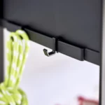 Yamazaki storage trolley with basket Tower black