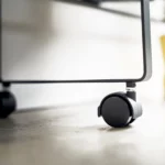 Yamazaki storage trolley with basket Tower black