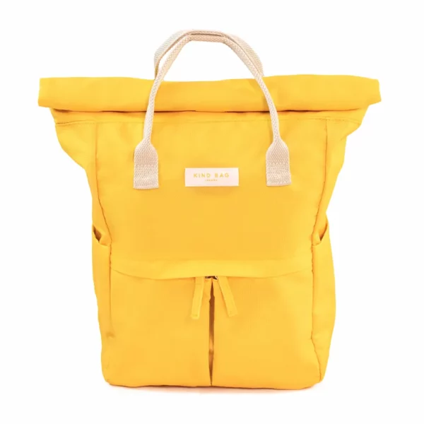 Kind Bag Backpack Medium Tuscan Yellow - Sac à dos