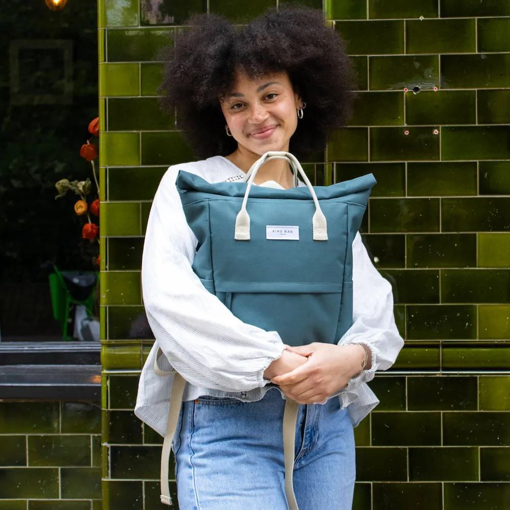 Kind Bag Backpack Medium Moss Green - Backpack