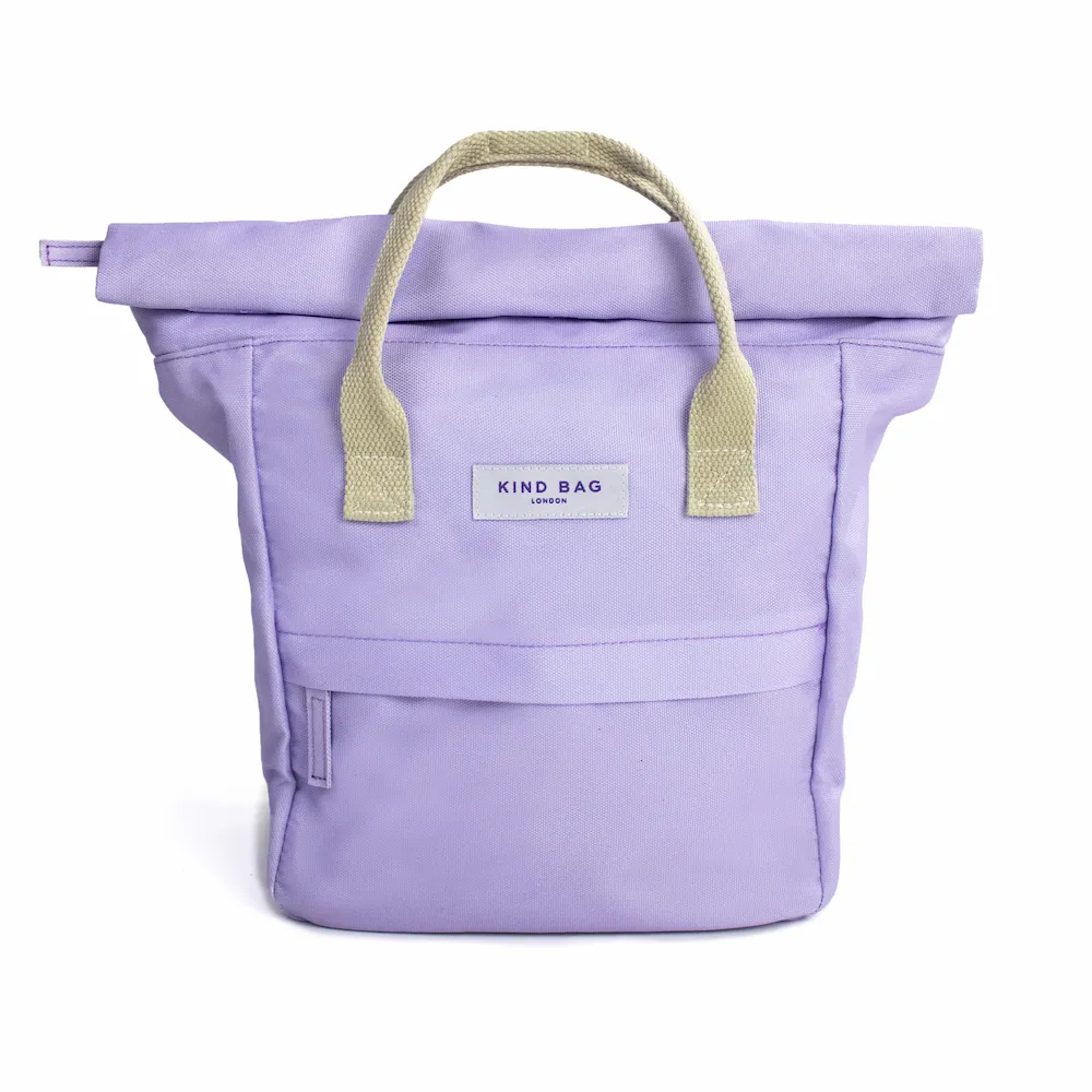 Kind Bag Backpack Lilac Violet - sac à dos compact aux couleurs vives