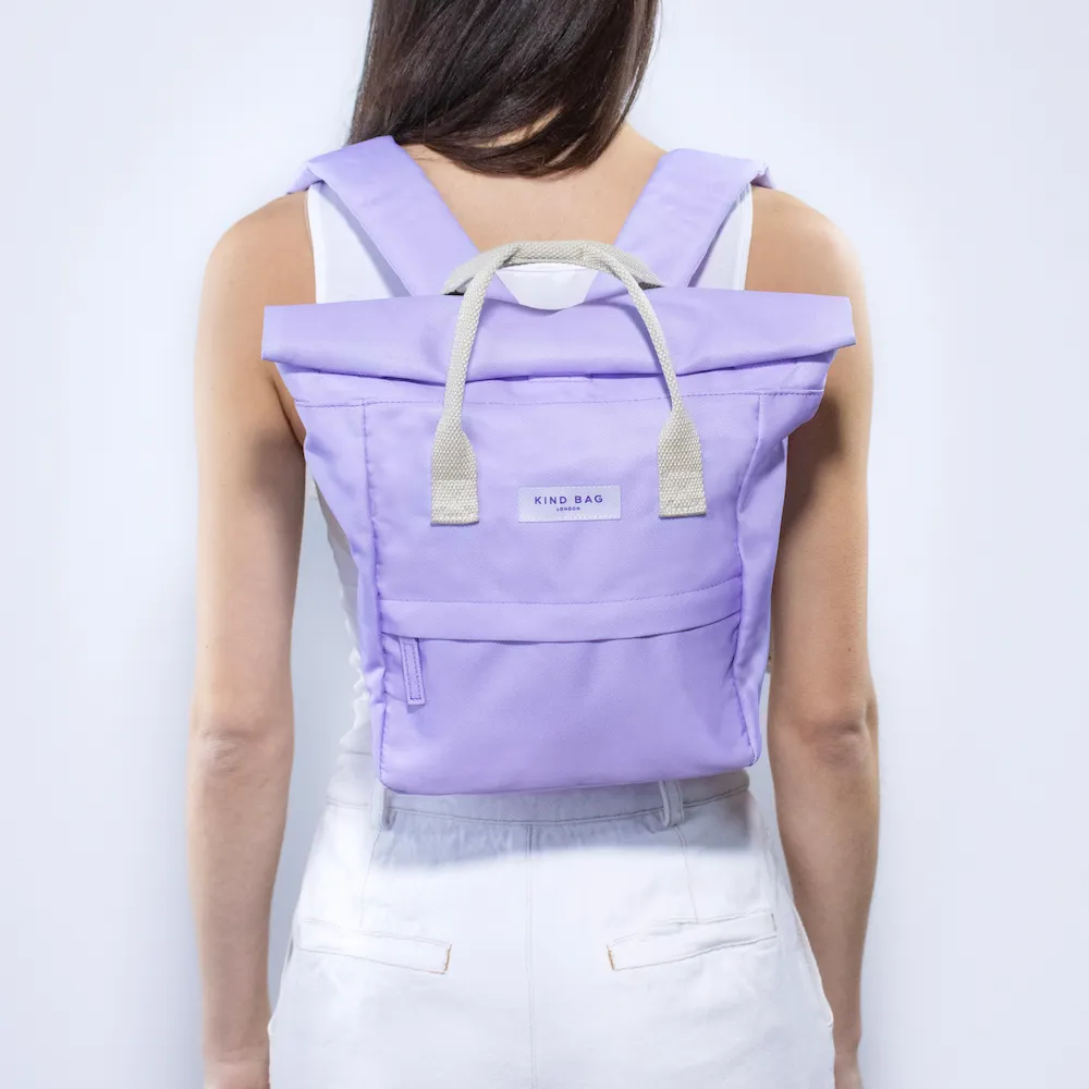 Kind Bag Backpack Lilac Violet - sac à dos compact aux couleurs vives