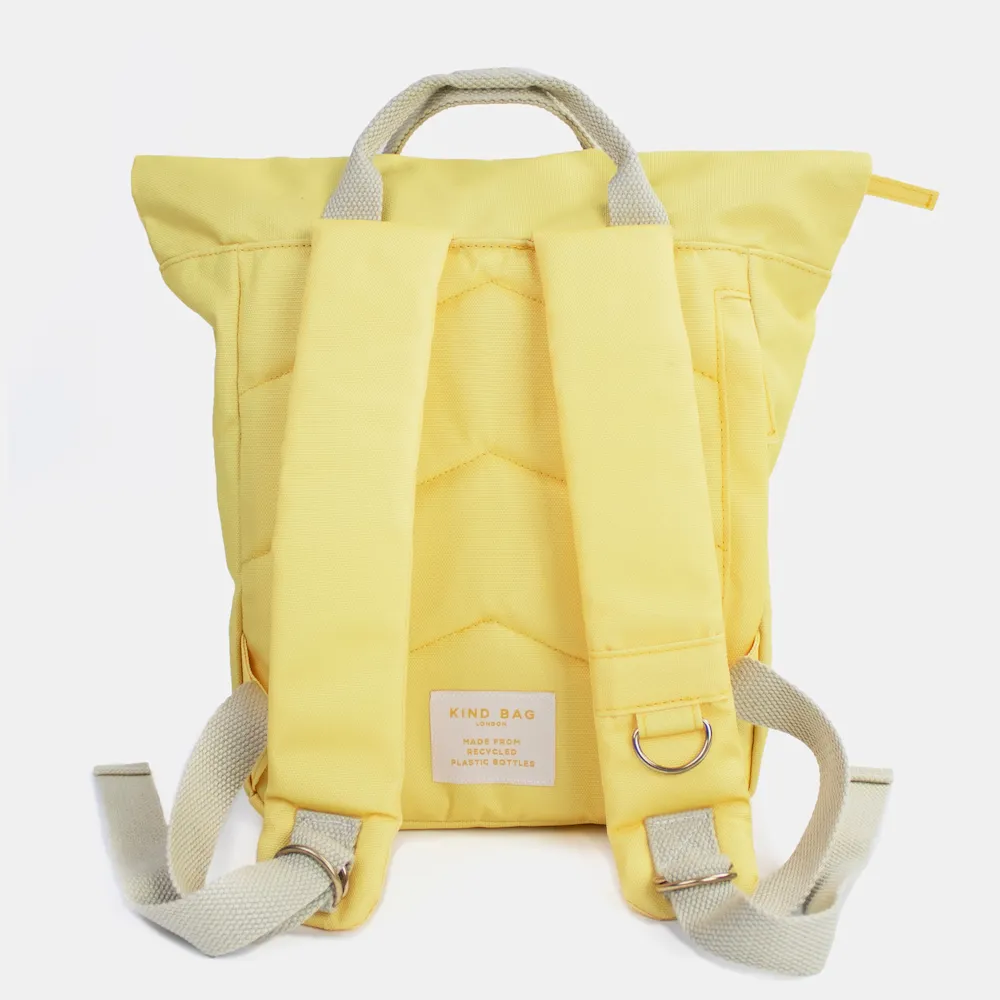 Kind Bag Backpack Buttercup Jaune - sac à dos compact aux couleurs vives