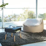 Yamazaki Beistelltisch Plain in schwarz