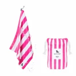 Cooling Towel Cabana Pink - Towel with bag