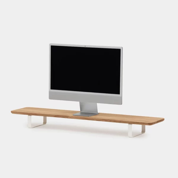 Desk Shelf - White, Oak