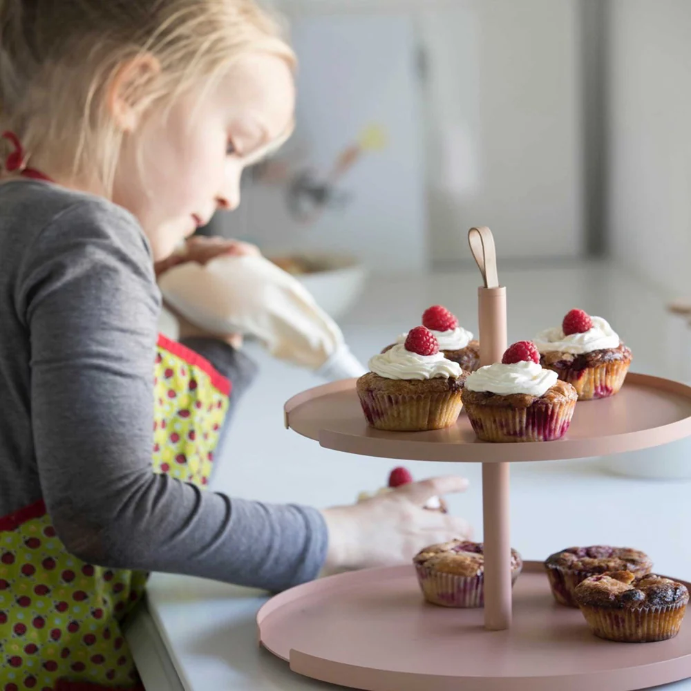 DesignBite Etagere 2 Ebenen Rosa