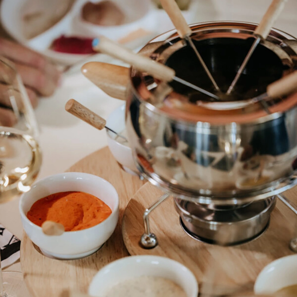 Kadastar Claudia meat fondue set - complete set