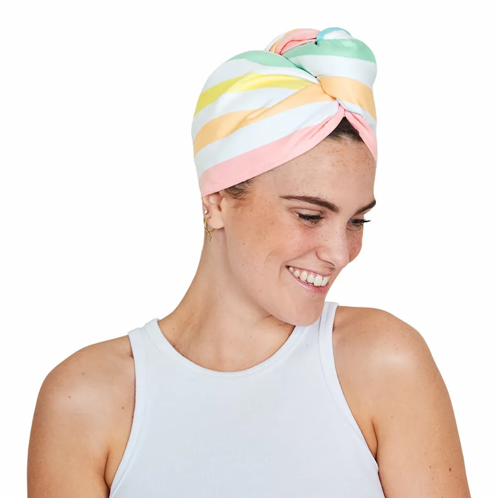 Hair Wrap de Dock and Bay - Summer Unicorn habillé