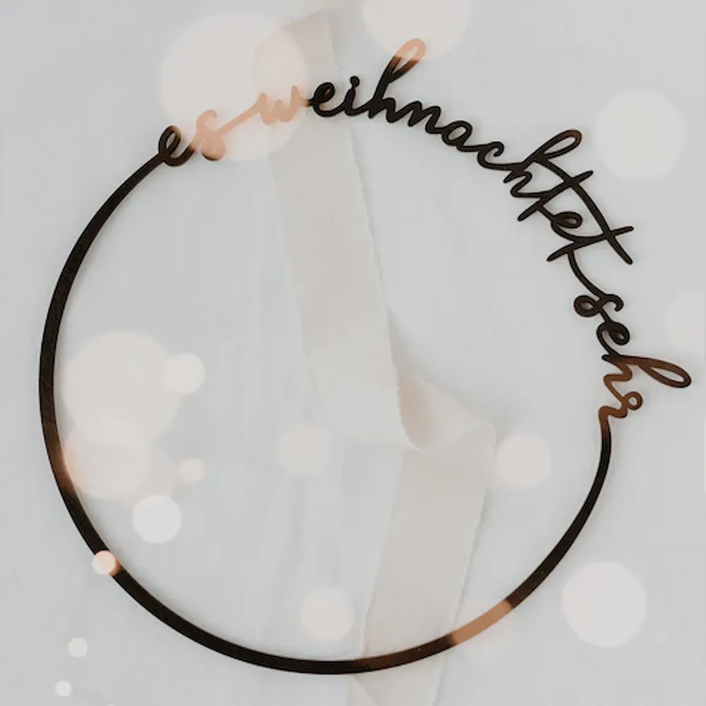 Eulenschnitt - Holzkrank - Il est temps de Noël