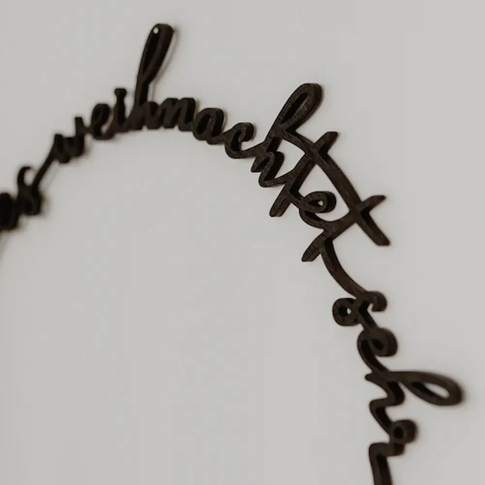 Eulenschnitt - Holzkrank - Il est temps de Noël