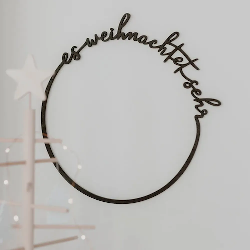 Eulenschnitt - Holzkrank - Il est temps de Noël