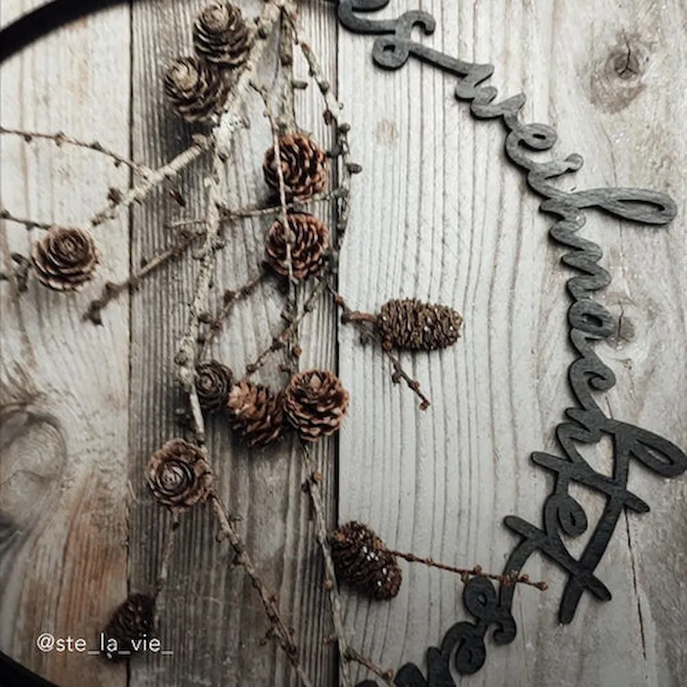 Eulenschnitt - Holzkrank - Il est temps de Noël