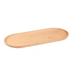 Kadastar wooden plate oval made of beech wood
