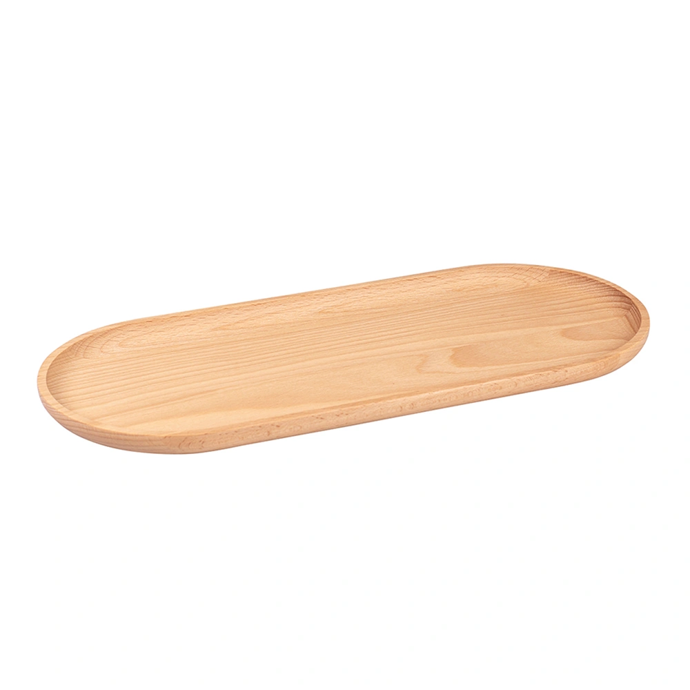 Kadastar wooden plate oval made of beech wood