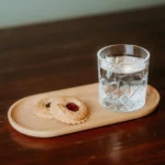 Kadastar wooden plate oval made of beech wood