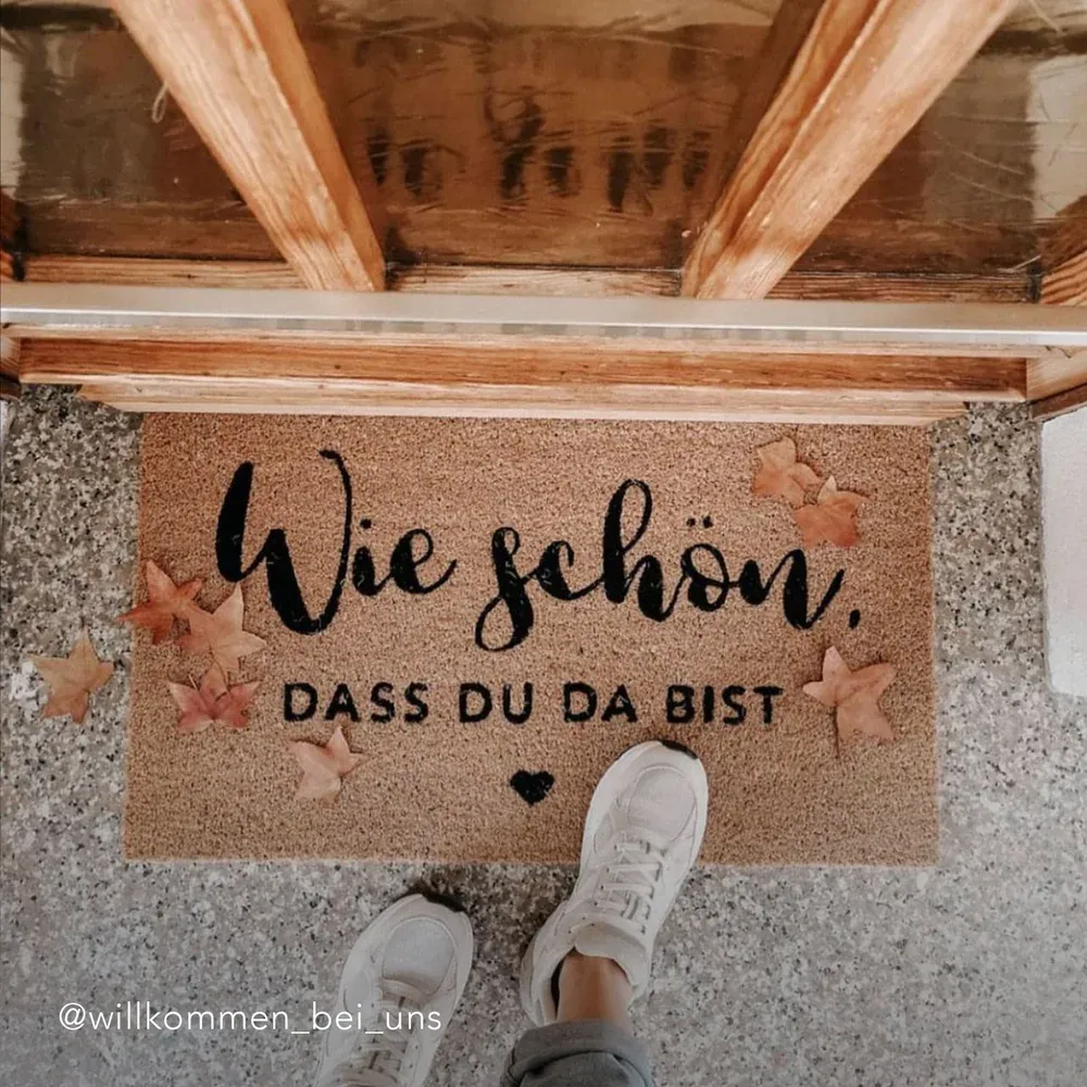 Eulenschnitt Paillasson - Quel plaisir de te voir !