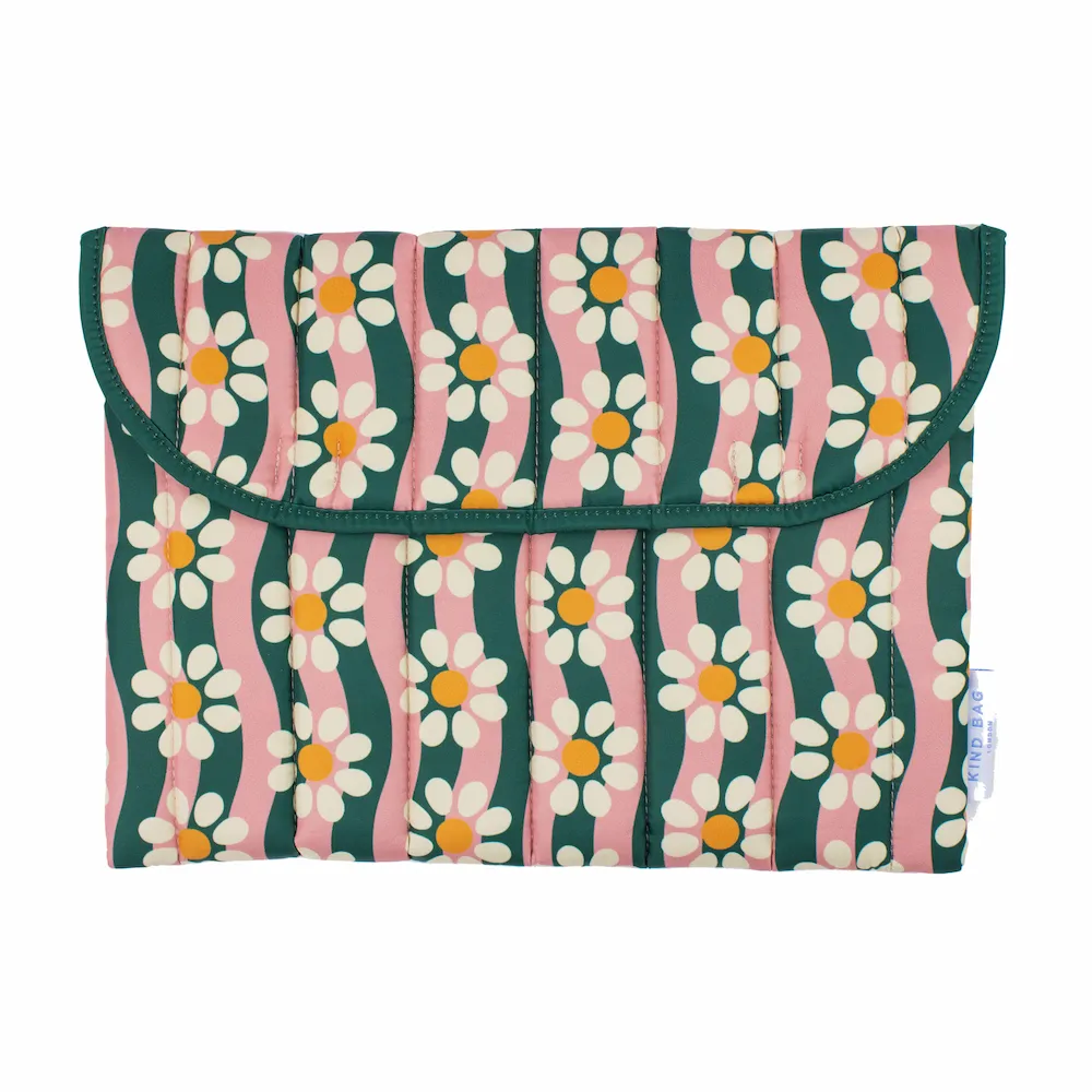 Kind Bag Laptop Sleeve Wavy Daisy