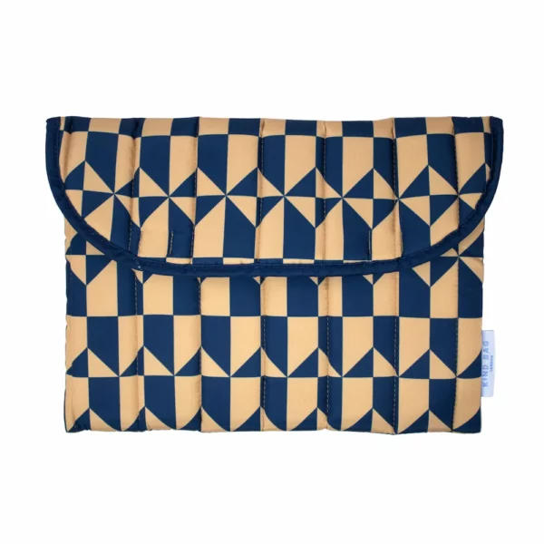 Étui pour ordinateur portable Kind Bag Navy Coffee