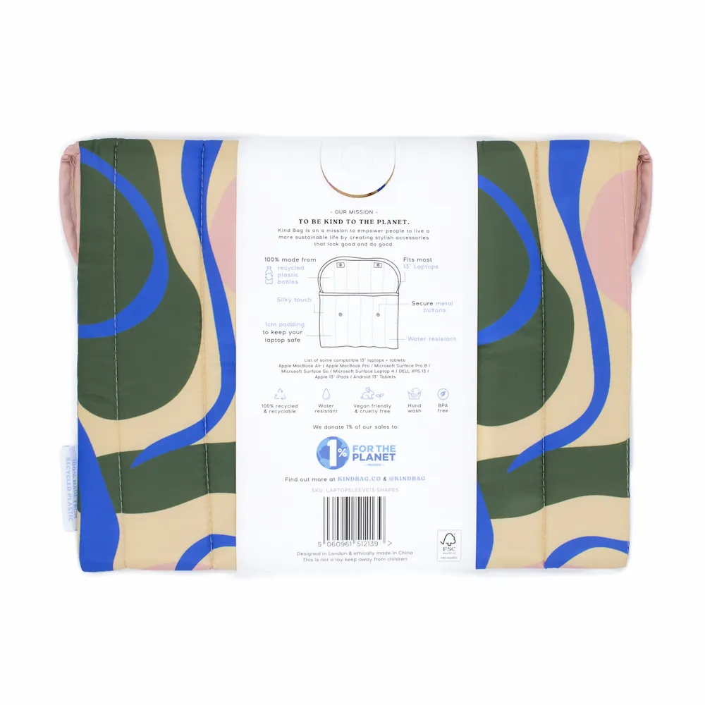 Kind Bag laptop sleeve Shapes