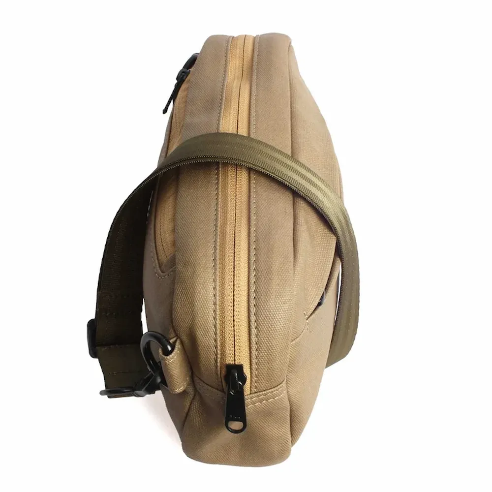 Margelisch Lowen 1 breast pocket in sand brown