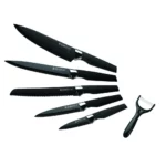 Kadastar Messer-Set - Professionelle Messer in schwarz