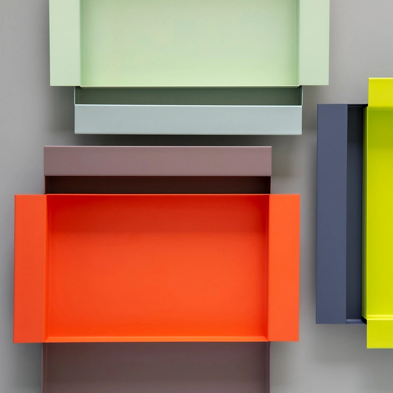 Remember metal tray Ryo large made of metal