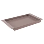 Remember metal tray Ryo large made of metal - mocha