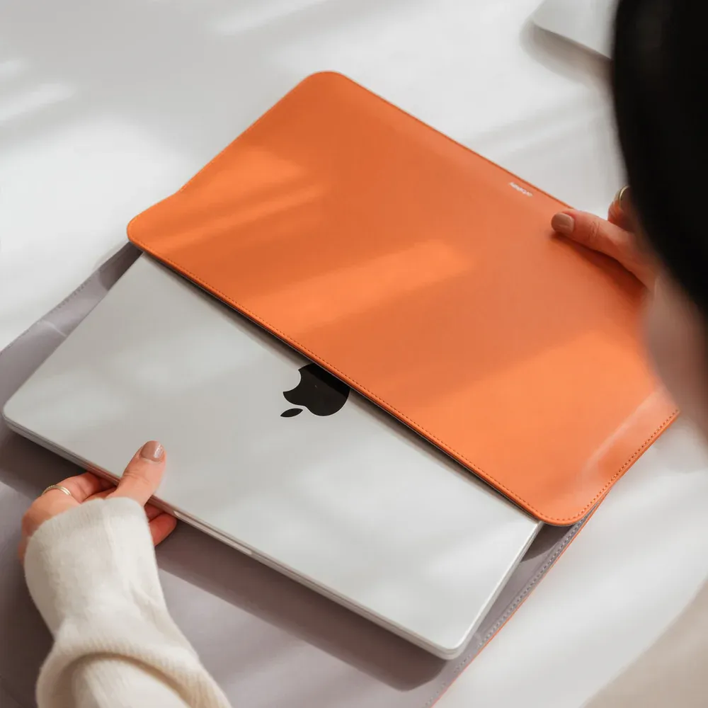 Orbitkey MacBook sleeve - Terracotta