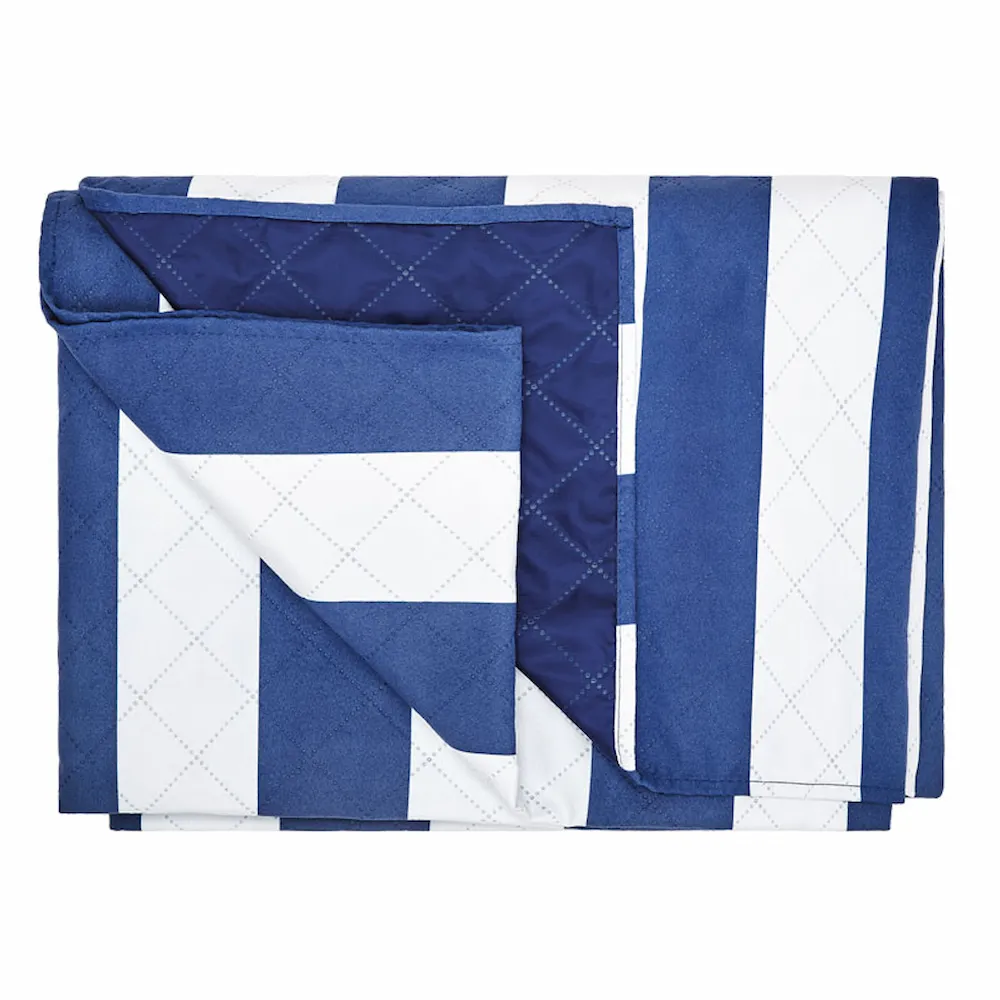 Picnic blanket from Dock & Bay in navy blue