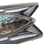 Paris 1 Geldsack Margelisch Schlammgrün offen