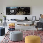 DesignBite Runder Pouf Sitzhocker