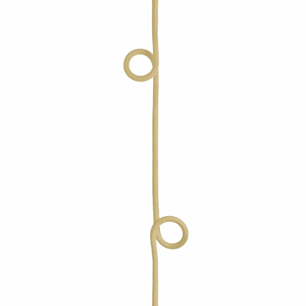 Rope coat rack from Peppermint Products in sand