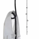 Black rope wardrobe at One Horizon