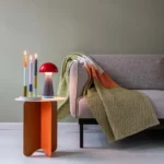 Remember table lamp Bob red blue