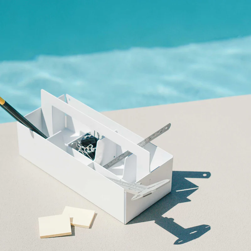 Boîte à outils blanche de Peppermint Products Suisse